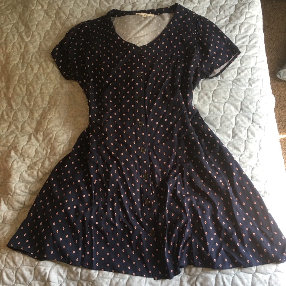 Copper key dress